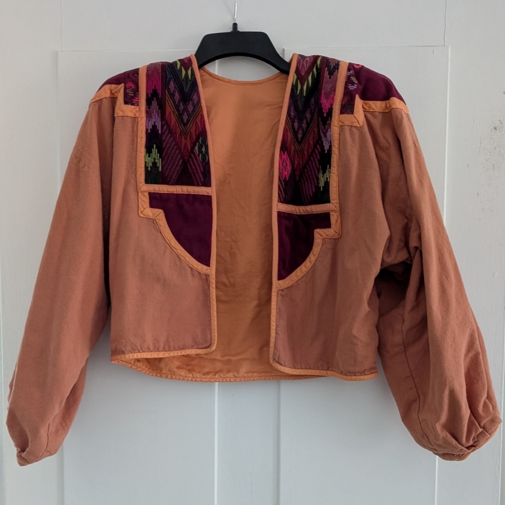 Vintage Boho Theologos Jacket EUC Size M/L